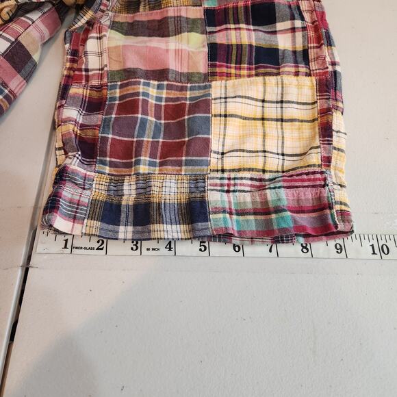 J. Crew Plaid Patchwork Preppy Y2K Pants 36X30 Men's Golf Academia Professional - Picture 10 of 11